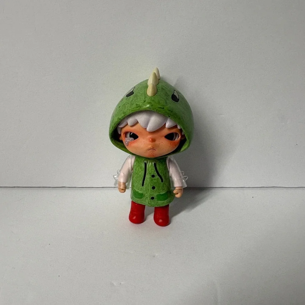 Pop Mart Hirono The Other One Amnesia Vinyl Figure Art Toy Green Dinosaur